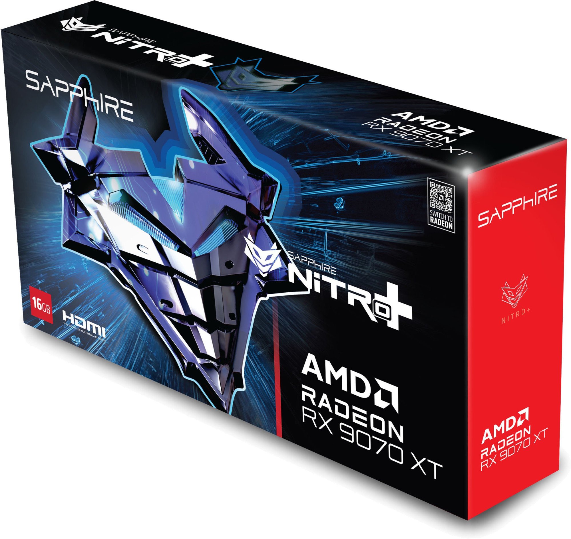 Видеокарта Sapphire NITRO+ AMD Radeon RX 9070 XT OC (11348-01-20G) фото