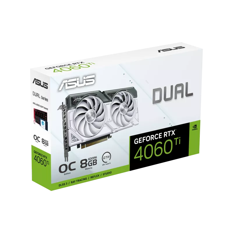  (DUAL-RTX4060TI-O8G ASUS-WHITE) фото