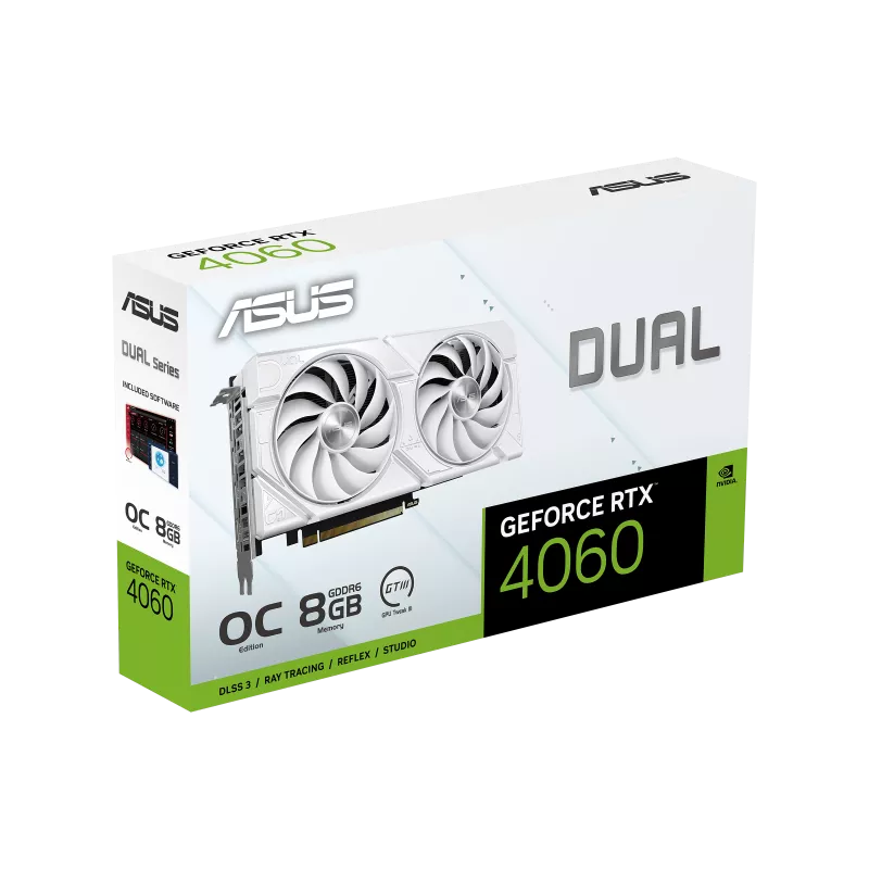  (DUAL-RTX4060-O8G-EVO-WHITE) фото