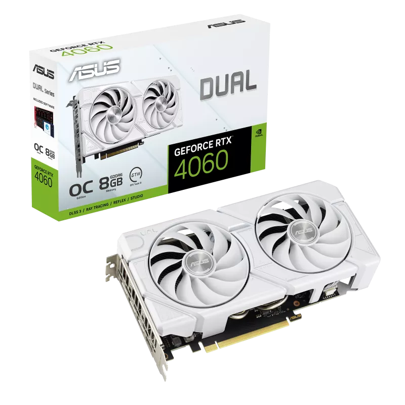  (DUAL-RTX4060-O8G-EVO-WHITE) фото