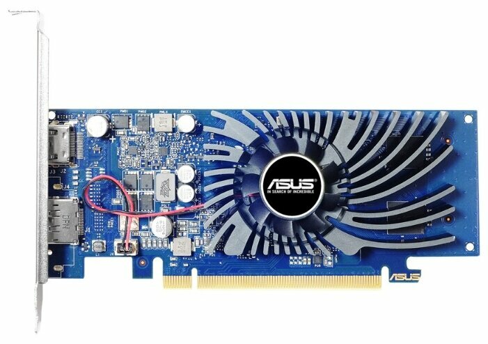 картинка Видеокарта ASUS GeForce GT1030 2GB 64bit GDDR5 6008MHz 1xHDMI 1xDP HDCP GT1030-2G-BRK от магазина itmag.kz