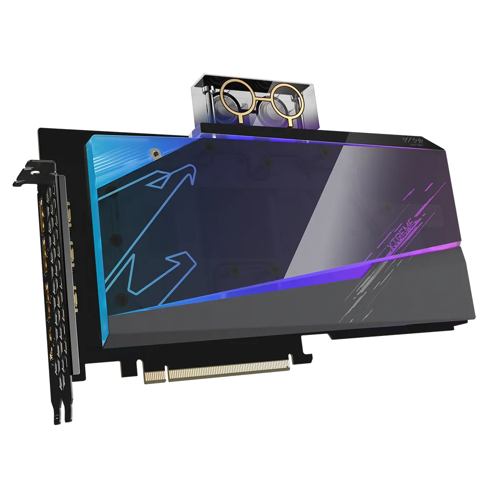 Видеокарта Gigabyte AORUS GeForce RTX 4070 Ti 12GB XTREME WATERFORCE WB (GV-N407TAORUSX WB-12GD) фото