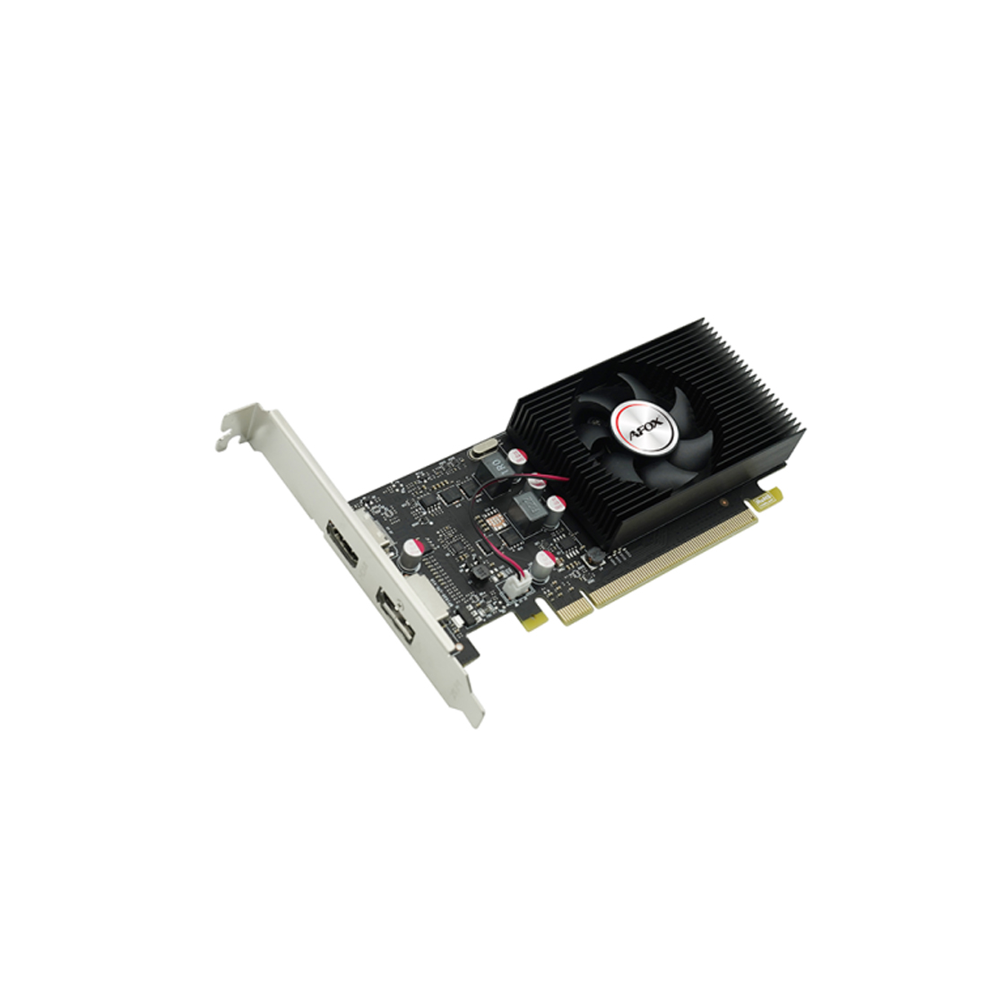 Видеокарта AFOX GT1030 2GB D5 LP Single Fan (AF1030-2048D5L5-V4) фото