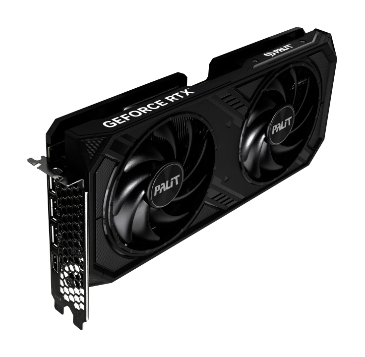  Видеокарта Palit GeForce RTX4070 DUAL 12 ГБ (NE64070019K9-1048D) фото