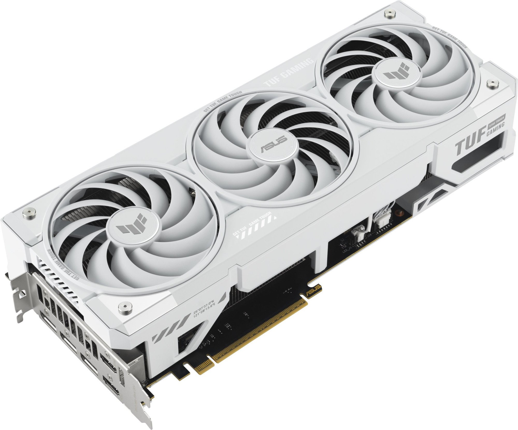 Видеокарта ASUS TUF Gaming GeForce RTX 5070 Ti 16GB GDDR7 White OC Edition (TUF-RTX5070TI-O16G-WHITE-GAMING) фото