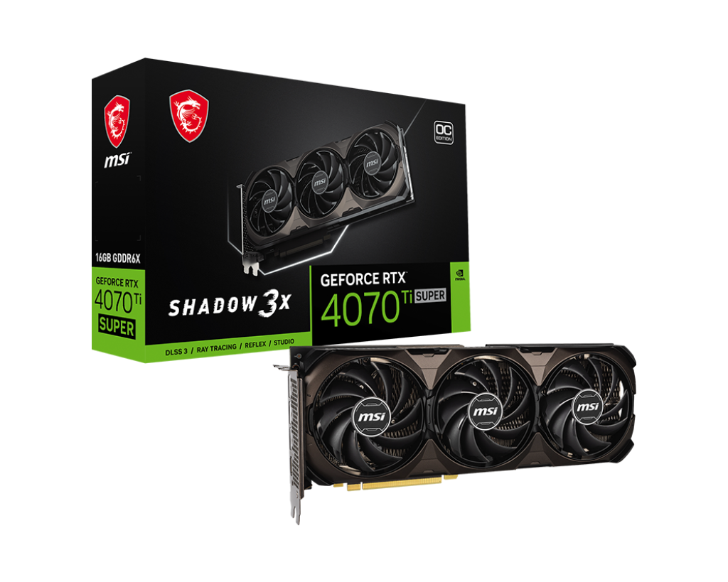  (RTX 4070 Ti SUPER 16G SHADOW 3X OC) фото