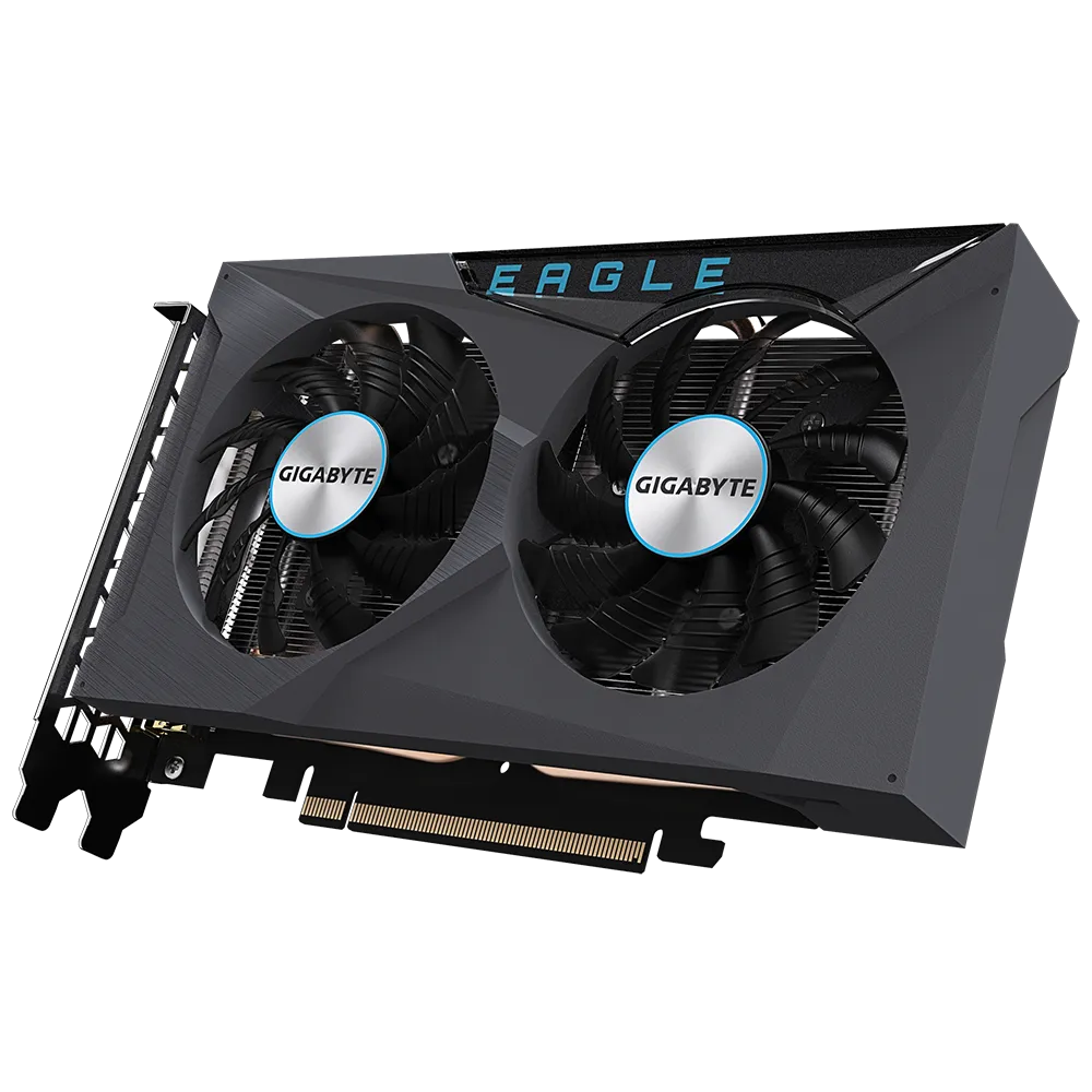 Видеокарта Gigabyte Radeon RX 6500 XT EAGLE 4G (GV-R65XTEAGLE-4GD) фото