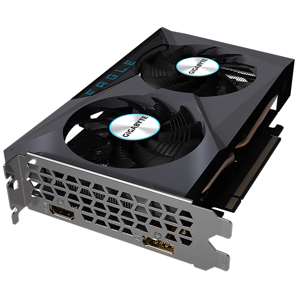 Видеокарта Gigabyte Radeon RX 6500 XT EAGLE 4G (GV-R65XTEAGLE-4GD) фото