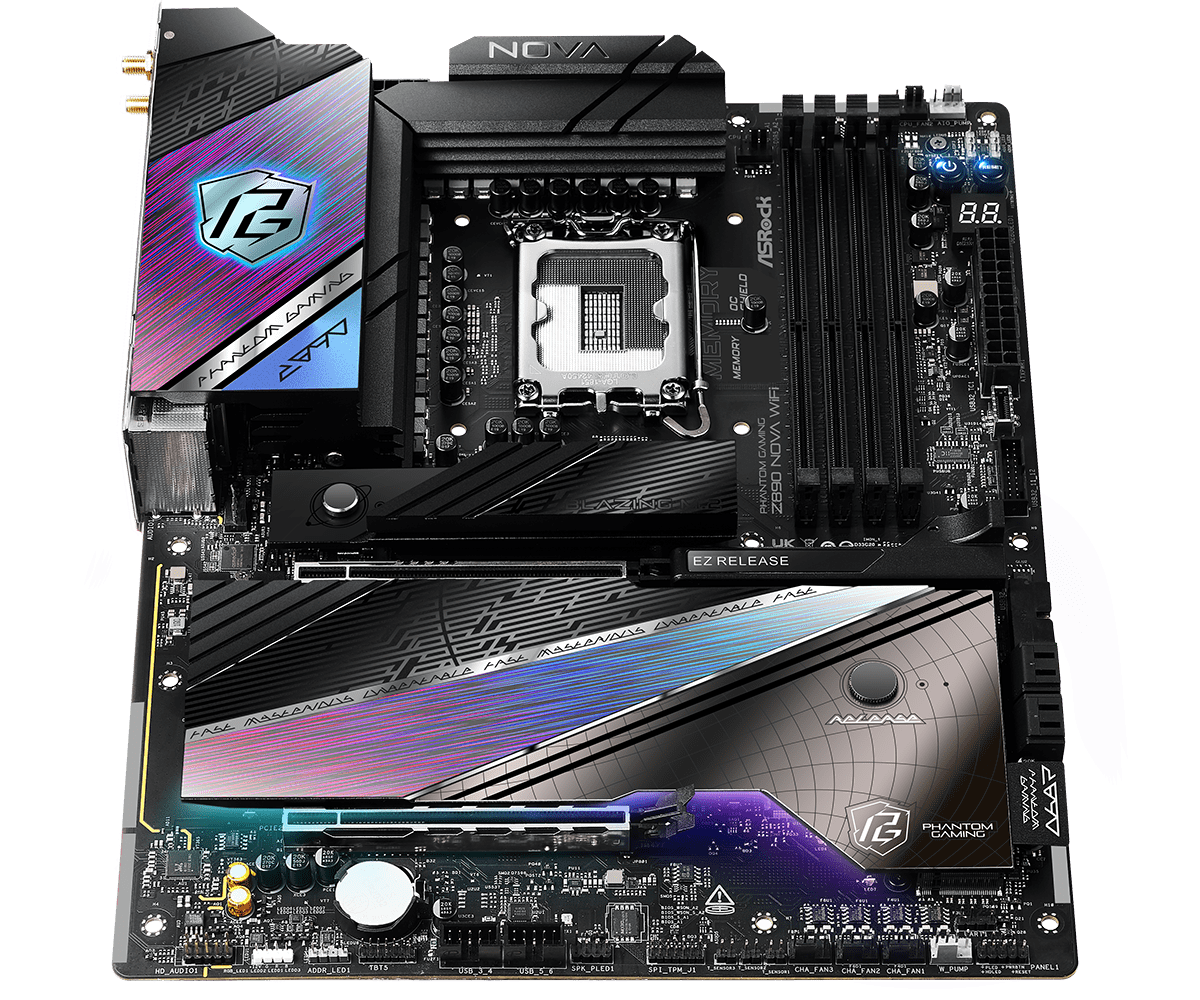 Материнская плата ASRock Z890 NOVA WIFI  (90-MXBPS0-A0UAYZ) фото