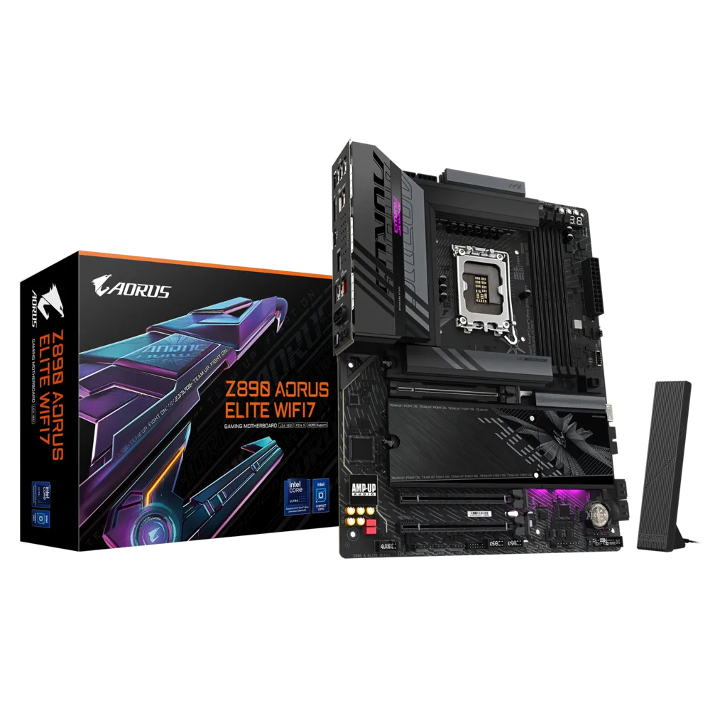 Материнская плата Gigabyte Z890 AORUS ELITE WIFI7 (Z890 A ELITE WIFI7 (REV 1.0)) фото