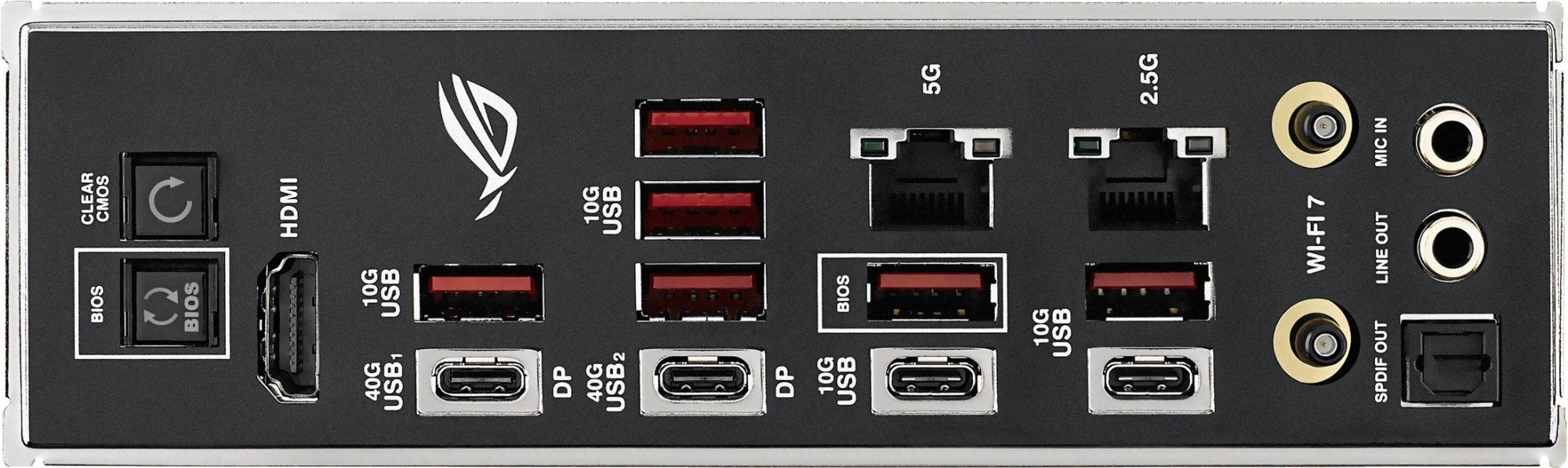 Материнская плата ASUS ROG CROSSHAIR X870E HERO BTF (ROG CROSSHAIR X870E HERO BTF) фото
