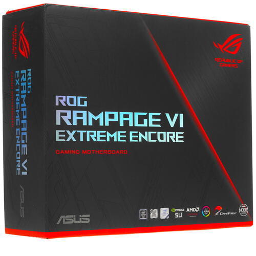 картинка Материнская плата Asus ROG Rampage VI Extreme Encore, X299, S2066 от магазина itmag.kz