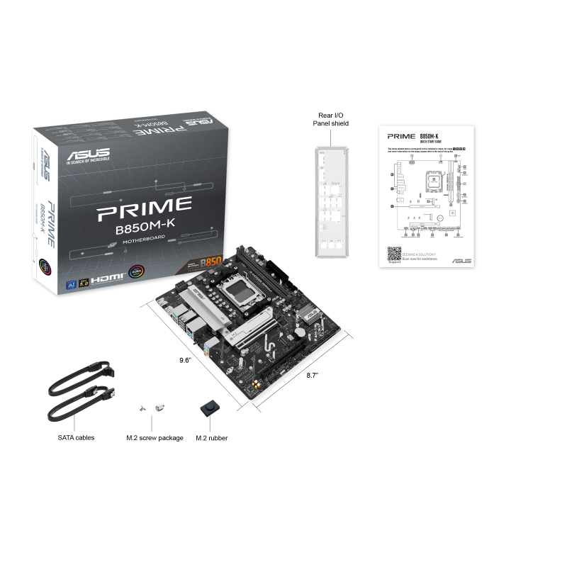 Материнская плата Asus Prime B850M-K (90MB1LV0-M0EAY0) фото