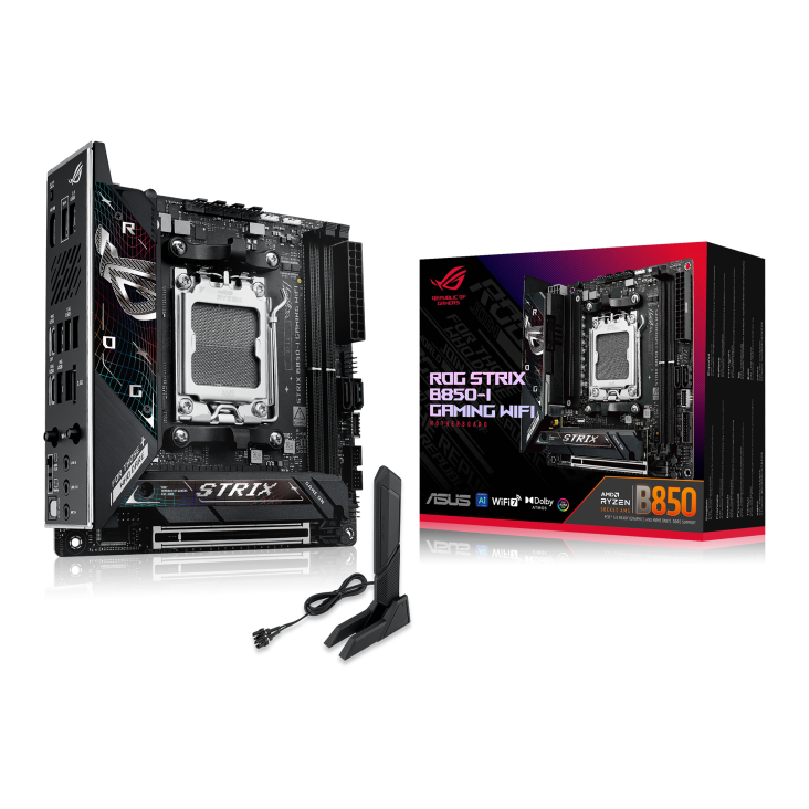 Материнская плата ASUS ROG STRIX B850-I GAMING WIFI (ROG STRIX B850-I GAMING WIFI) фото