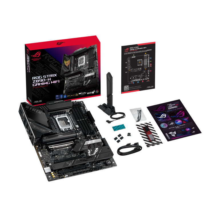 Материнская плата ASUS ROG STRIX Z890-H GAMING WIFI (ROG STRIX Z890-H GAMING WIFI) фото