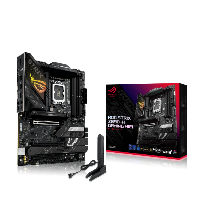 Материнская плата ASUS ROG STRIX Z890-H GAMING WIFI (ROG STRIX Z890-H GAMING WIFI) фото