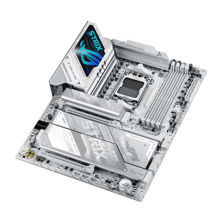 Материнская плата ASUS ROG STRIX X870E-A GAMING WIFI7 NEO, Белая (ROG STRIX X870E-A GAMING WIFI7 NEO) фото