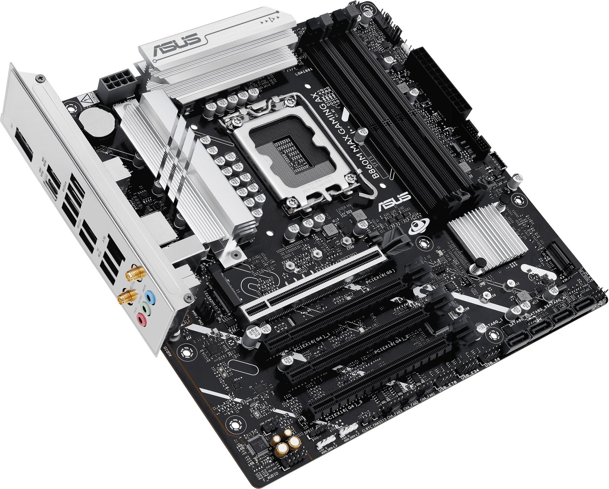 Материнская плата ASUS B860M MAX GAMING AX (B860M MAX GAMING AX) фото