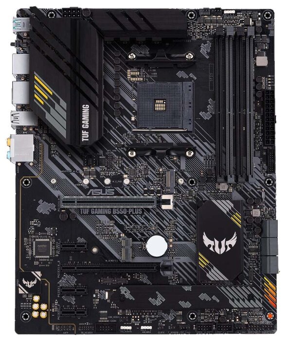 картинка Материнская плата ASUS TUF GAMING B550-PLUS AMD B550 AM4 4xDDR4  6xSATA3 RAID DP HDMI ATX от магазина itmag.kz