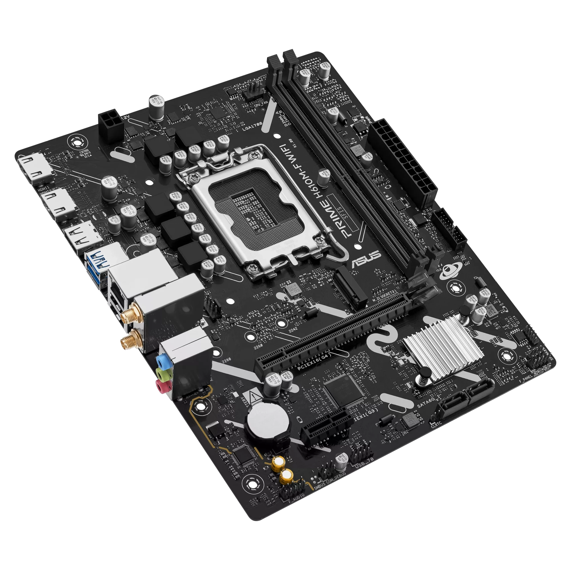 Материнская плата ASUS PRIME H610M-F WIFI (PRIME H610M-F WIFI) фото