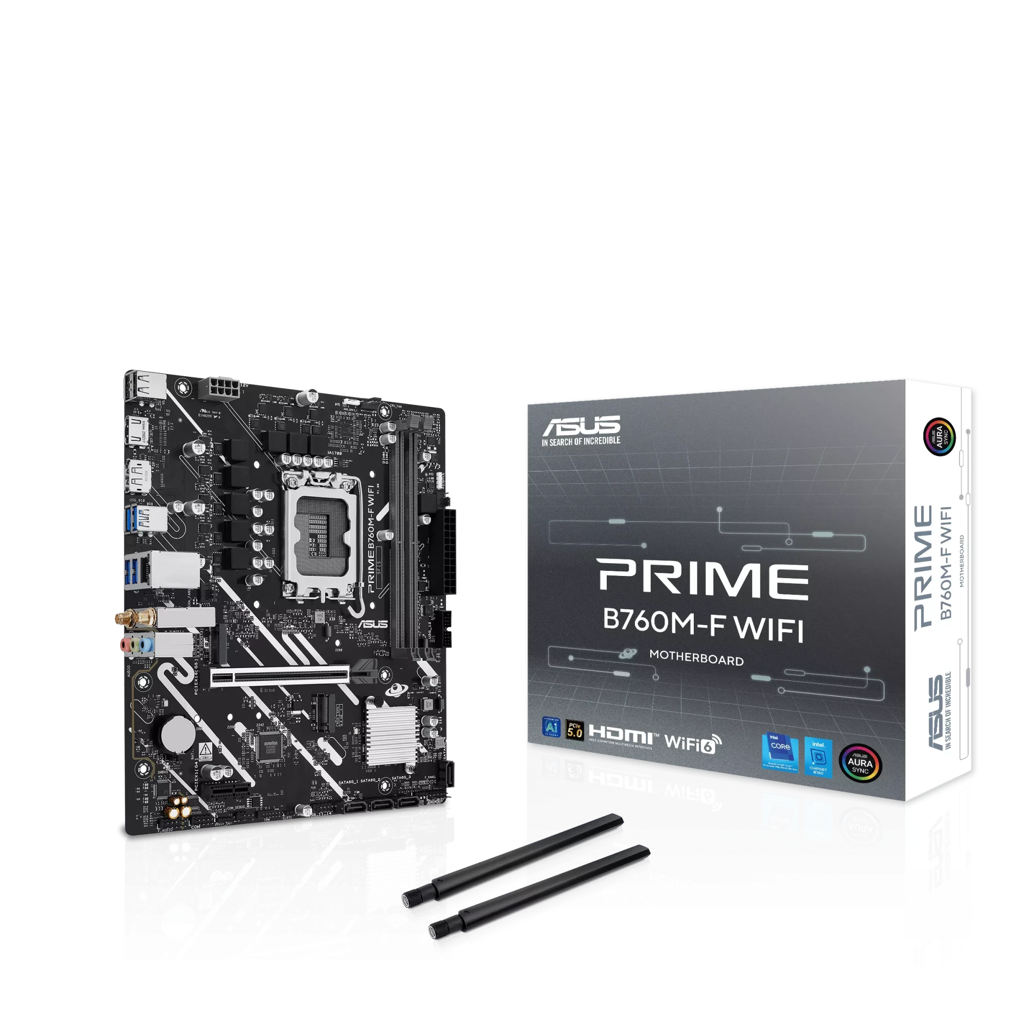 Материнская плата ASUS PRIME B760M-F WIFI (PRIME B760M-F WIFI) фото