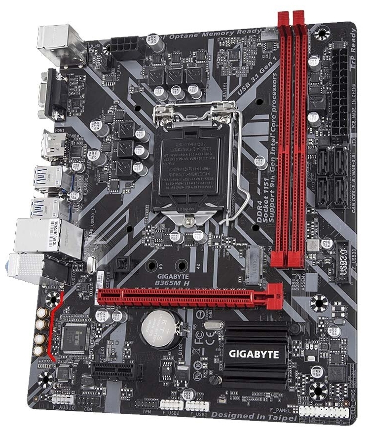 картинка Материнская плата Gigabyte B365M H Intel B365 LGA1151 mATX от магазина itmag.kz