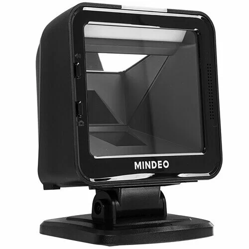 Сканер ШК (презентационный, 2D имидж, черный) Mindeo MP8610 USB с подставкой (MP8610) фото