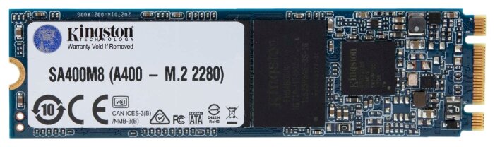 картинка Твердотельный накопитель SSD Kingston SA400M8/120G M.2 SATA от магазина itmag.kz