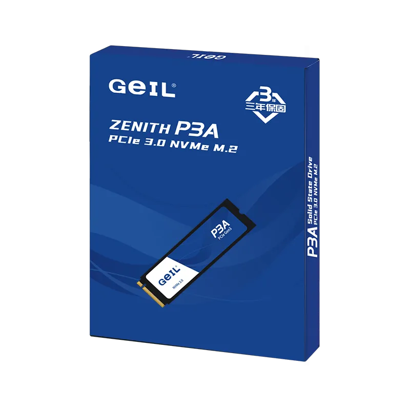 картинка Твердотельный SSD накопитель Geil P3A (P3AWK16I1TBA) [1 ТБ, M.2PCI-E, чтение: 3500 МБ/с, запись: 2700 МБ/с, 3D V-NAND] от магазина itmag.kz