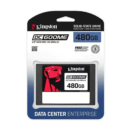 Твердотельный накопитель SSD Kingston 480 Гб DC600ME, SEDC600ME/480G, SATA 6Gb/s ( SEDC600ME/480G) фото