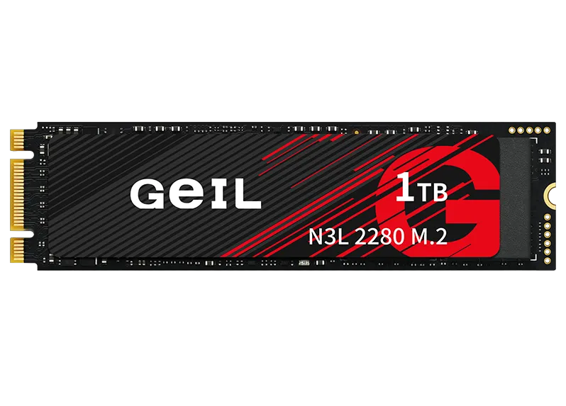 картинка Твердотельный SSD накопитель Geil N3L (N3LWK09I1TBD) [1 ТБ, M.2SATA III, чтение: 500 МБ/с, запись: 500 МБ/с, 3D V-NAND] от магазина itmag.kz