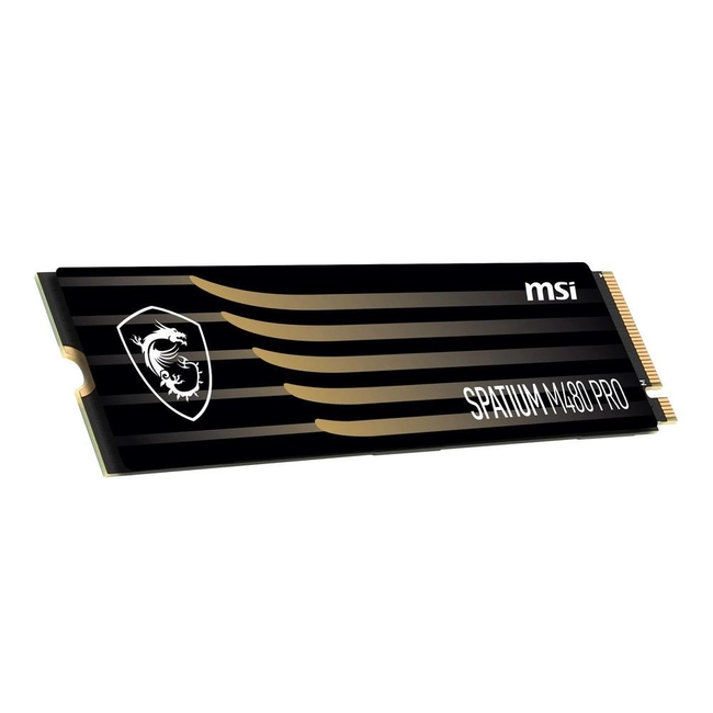 картинка Твердотельный накопитель 4000Gb SSD MSI SPATIUM M480 PRO M.2 PCIe 4.0 NVMe R7400Mb/s W7000MB/s SPATIUM M480 PRO PCIe 4.0 NVMe M.2 4TB от магазина itmag.kz