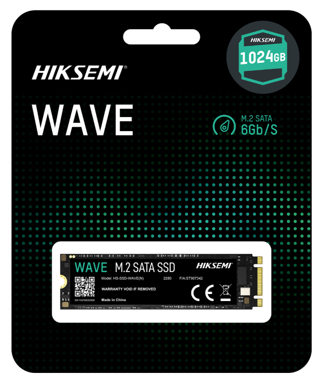 Твердотельный накопитель SSD Hiksemi (Hikvision) HS-SSD-WAVE(N) 1024G, M.2 SATA (HS-SSD-WAVE(N)/1024G) фото