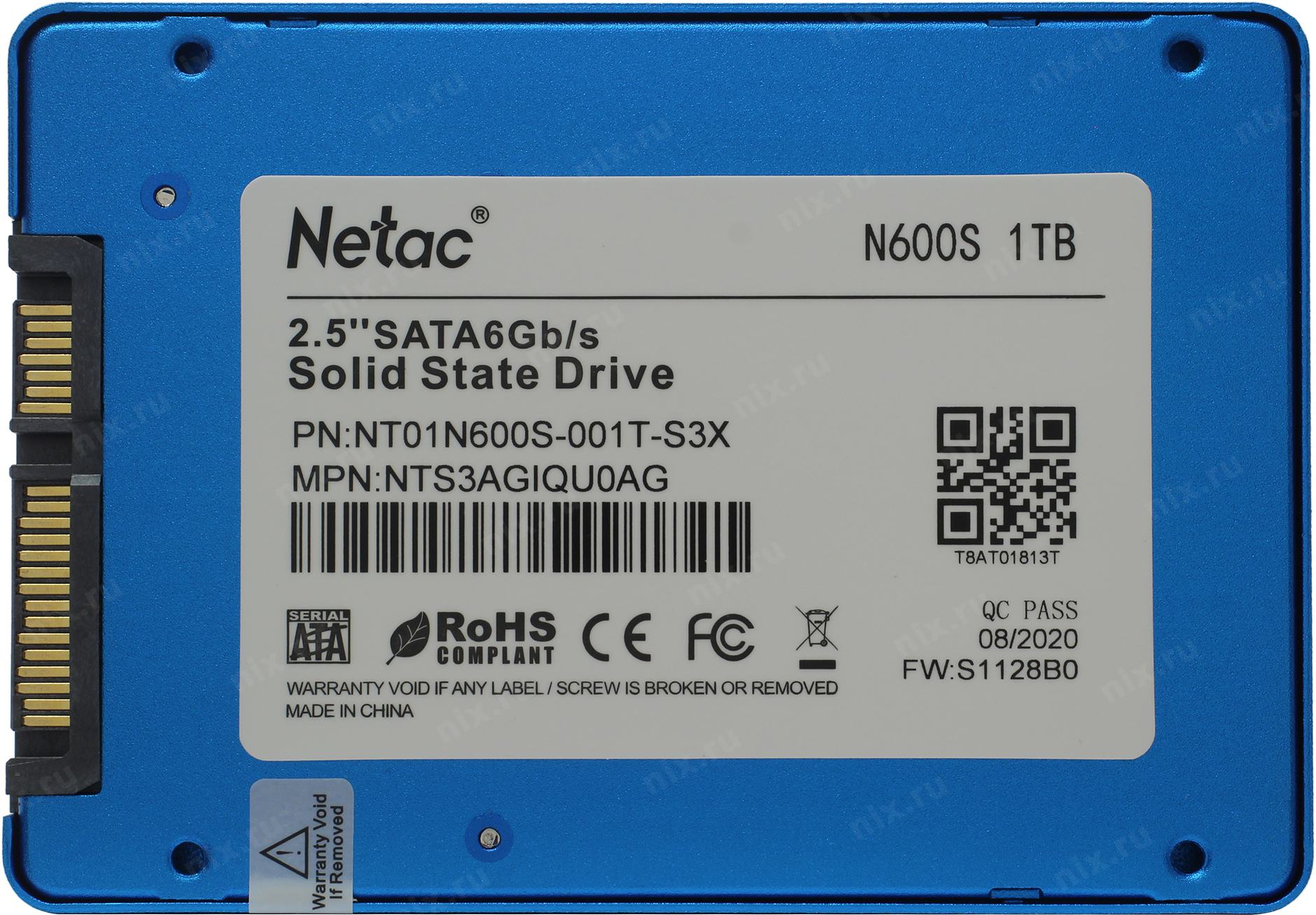 картинка Жесткий диск SSD 1TB Netac N600S от магазина itmag.kz