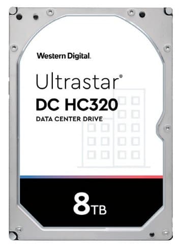 картинка Жесткий диск 8Tb WD ULTRASTAR DC HC320 256MB 7200RPM HUS728T8TAL5204 (0B36400) от магазина itmag.kz