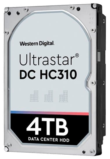 картинка Жёсткий диск HDD 4 Tb SATA 6Gb/s Western Digital Ultrastar  HUS726T4TALA6L4 (0B35950)  3.5" 7200rpm 256Mb от магазина itmag.kz