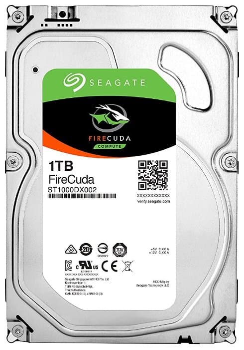 картинка Жесткий диск HDD 1Tb Seagate FireCuda ST1000DX002 3.5" SATA 6Gb/s 64Mb 7200rpm от магазина itmag.kz