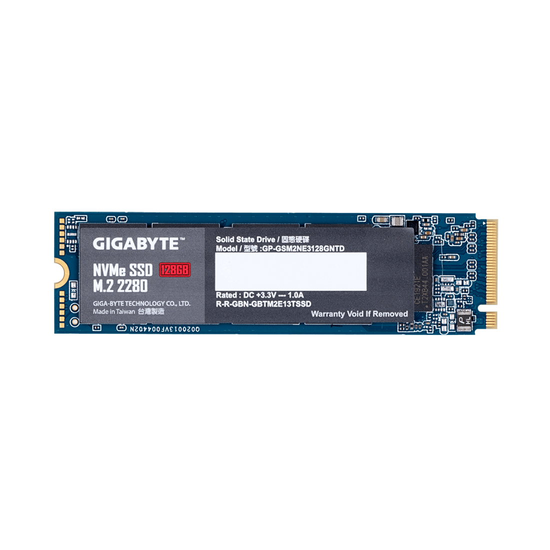 картинка Твердотельный накопитель внутренний Gigabyte GP-GSM2NE3128GNTD 128GB M.2 PCI-E 3.0x4 от магазина itmag.kz