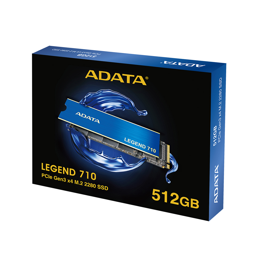 картинка Твердотельный накопитель SSD ADATA Legend 710 ALEG-710-512GCS 512GB M.2 от магазина itmag.kz