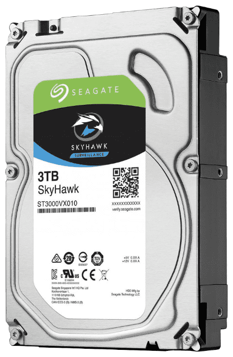 картинка Жесткий диск HDD 3TB Seagate SkyHawk ST3000VX010 3.5" SATA 6Gb/s 64Mb 5900rpm от магазина itmag.kz