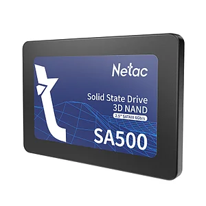 картинка Твердотельный накопитель SSD 480Gb, SATA 6 Gb/s, Netac SA500, 2.5", 3D TLC, 520R/450W от магазина itmag.kz