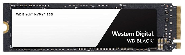 картинка Твердотельный накопитель  500GB SSD WD BLACK NVMe  M.2 PCI-E Gen3x4 R3400Mb/s, W2500MB/s WDS500G2X0C от магазина itmag.kz