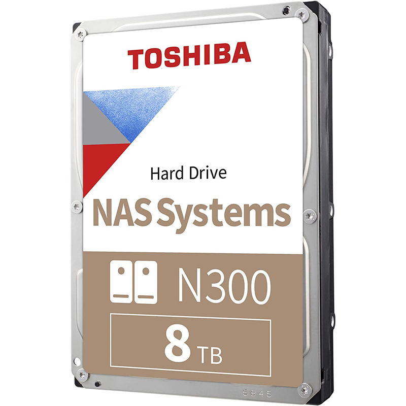 картинка Жёсткий диск HDD 8Tb SATA 6Gb/s Toshiba N300 HDWG480UZSVA  от магазина itmag.kz