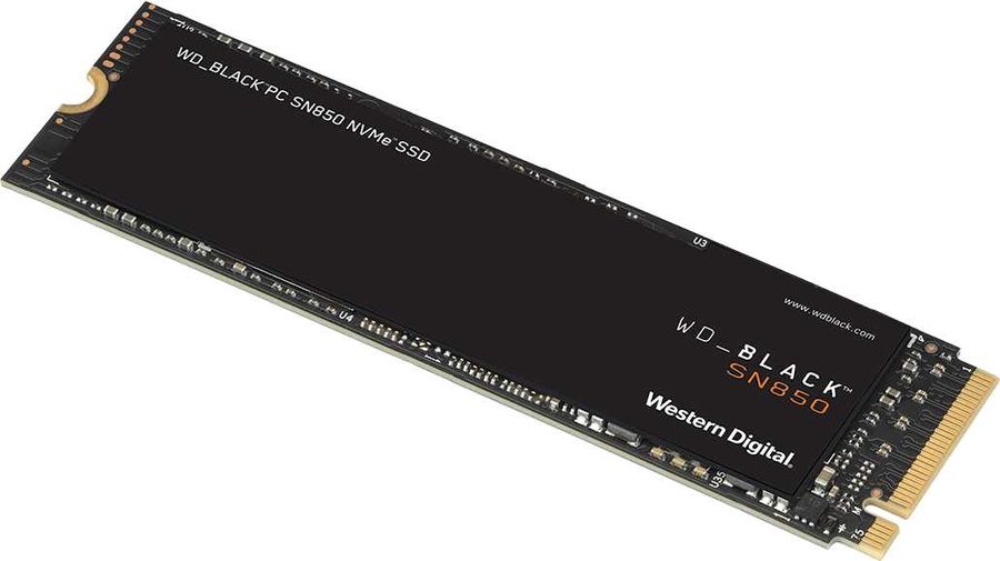 картинка Твердотельный накопитель SSD 1000GB SSD WD BLACK SN850 NVMe M.2 (2280) R7000Mb/s, W5300MB/s WDS100T1X0E от магазина itmag.kz