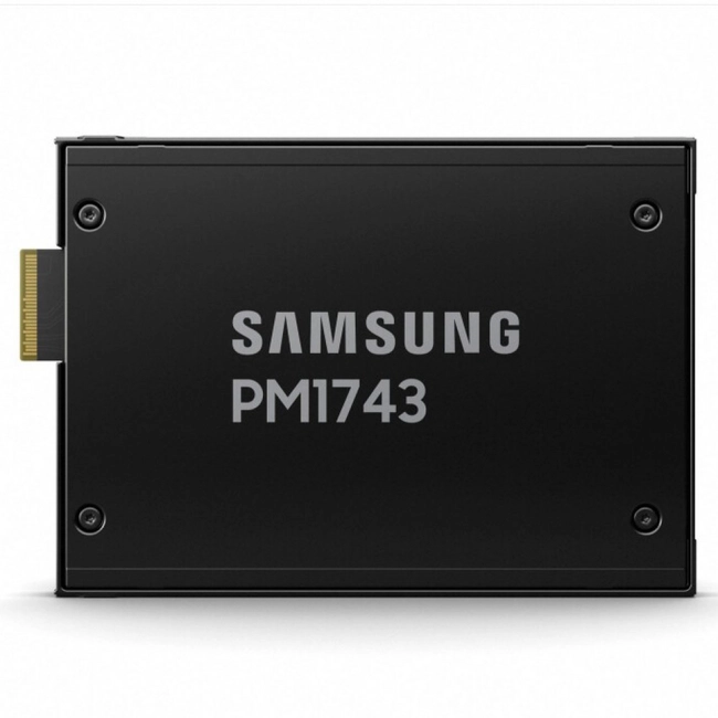 картинка Твердотельный накопитель 1.92TB Samsung PM1743 U.3 PCI-E Gen5x4 R14000Mb/s, W3000MB/s  MZWLO1T9HCJR-00A07. Предназначен для Геймеров и для WEB-сервера или Файлового сервера ! от магазина itmag.kz