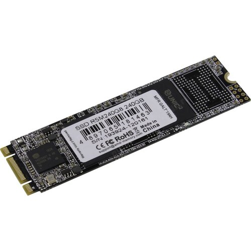 картинка Твердотельный накопитель 240GB SSD AMD RADEON R5 M.2 2280 SATA3 R530Mb/s, W450MB/s R5M240G8 от магазина itmag.kz