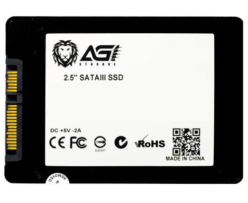 картинка Накопитель твердотельный AGI AGI120G06AI138  SSD, 2.5 SATA, 120GB от магазина itmag.kz