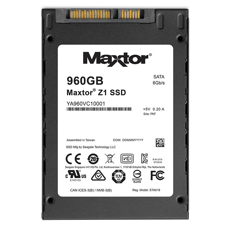 картинка Твердотельный накопитель SSD 960 Gb SATA 6Gb/s Seagate Maxtor YA960VC1A001 от магазина itmag.kz