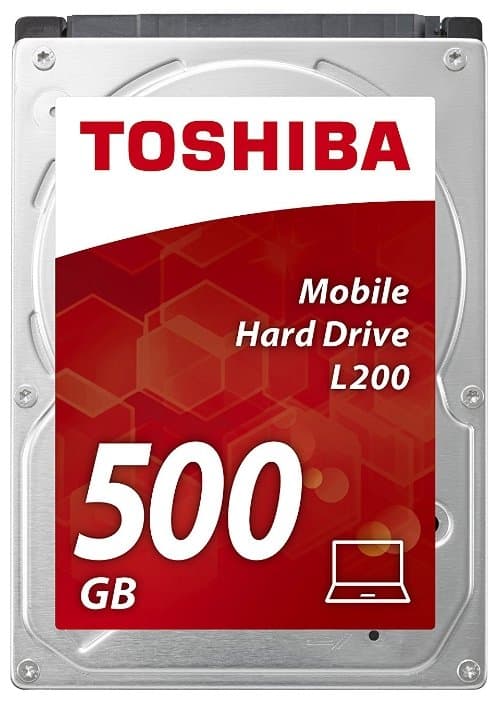 картинка Жесткий диск TOSHIBA HDWK105UZSVA/HDKCB16ZKA01T L200 Slim (7mm) Mobile 500ГБ 2,5" 5400RPM 8MB SATA-III от магазина itmag.kz