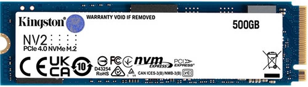 картинка Твердотельный накопитель SSD 500 Gb M.2 2280 Kingston SNV2S/500G NVMe PCIe  от магазина itmag.kz
